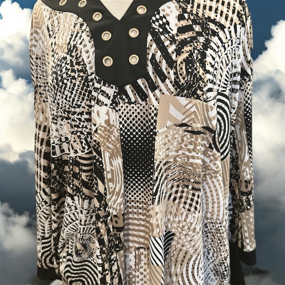 Alfred Dunner plus size 3X tunic top new with tags - Picture 1 of 2